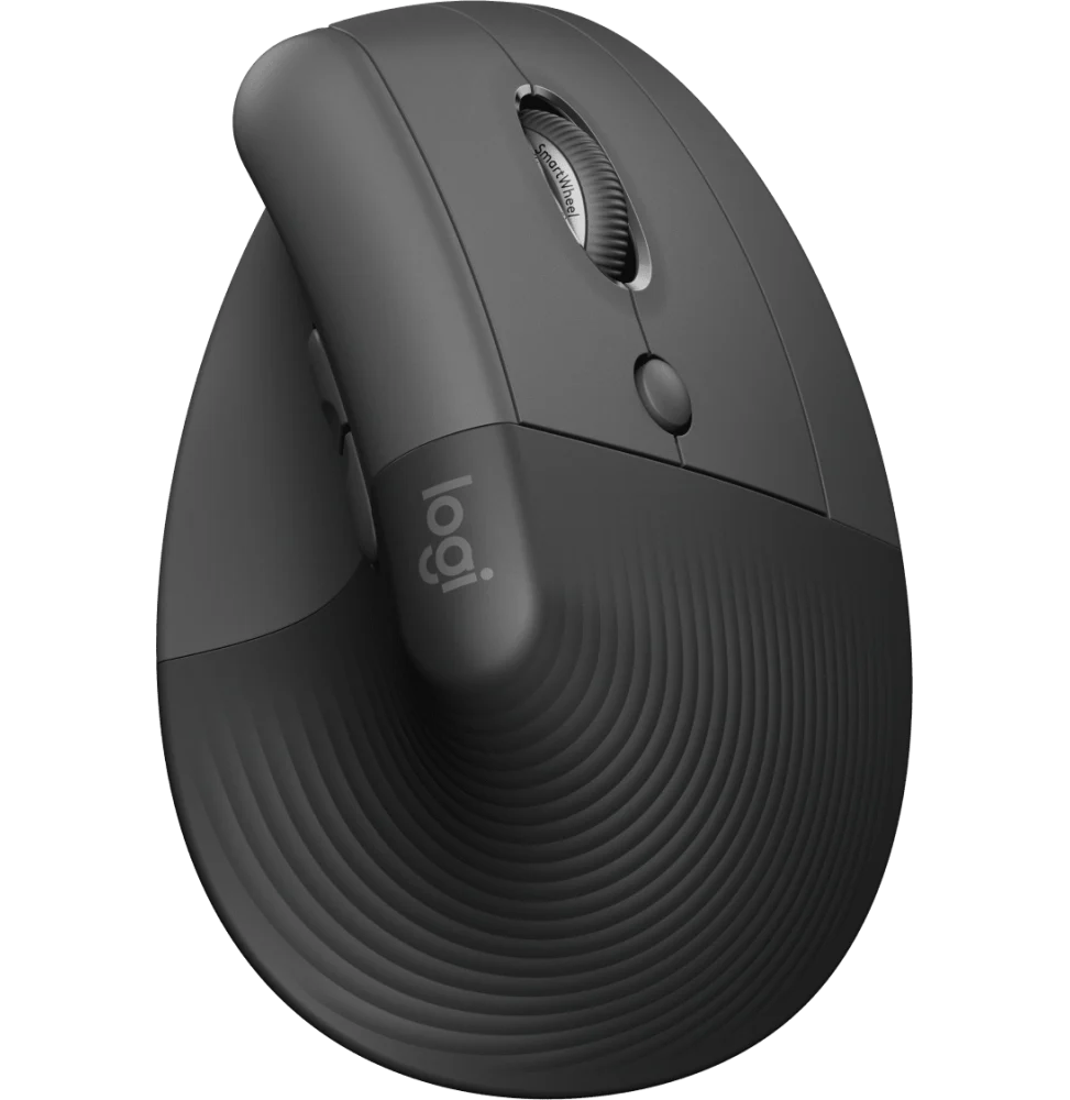 Souris Logitech ergonomique verticale Lift sans fil Bluetooth (910-006473)