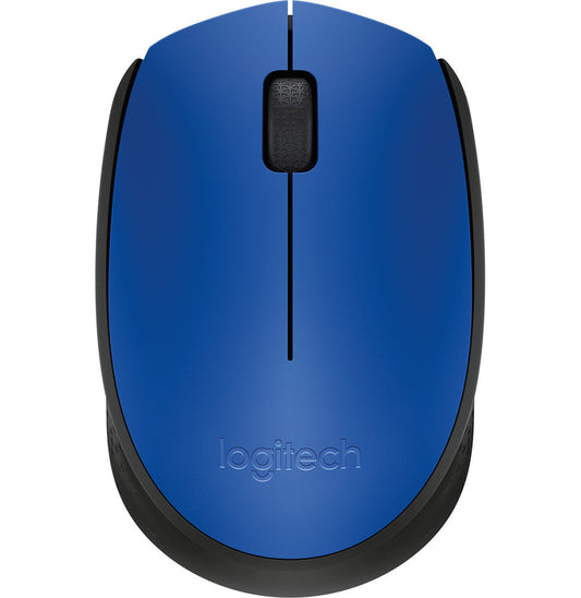 Souris sans fil Logitech M171 Bleu Noir (910-004640)