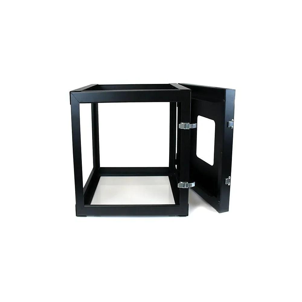 StarTech 12U 22in Depth Hinged Open Frame Wall Mount Server Rack ...