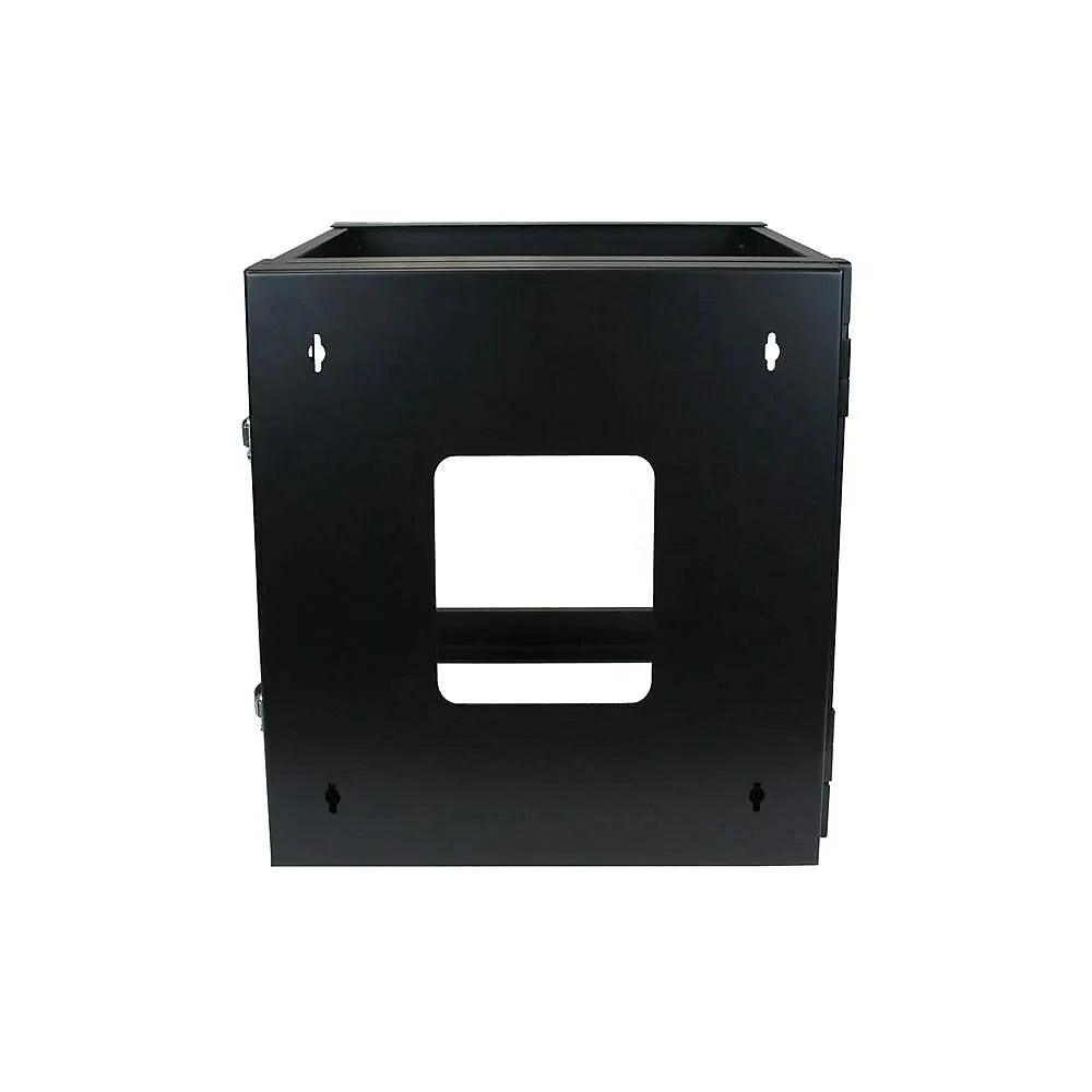 StarTech 12U 22in Depth Hinged Open Frame Wall Mount Server Rack ...