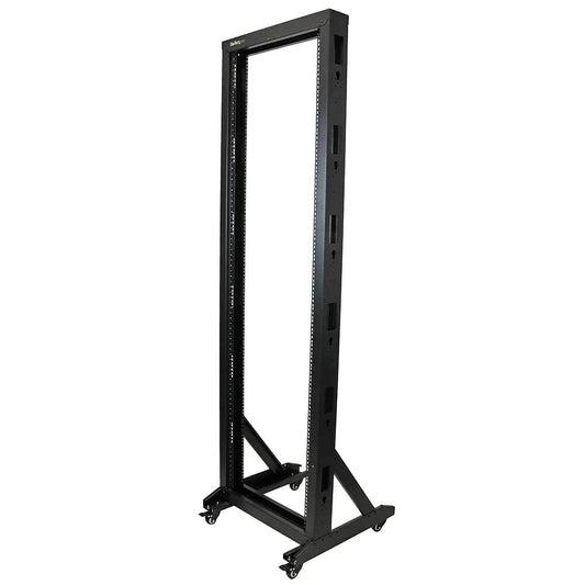 StarTech 2-Post Server Rack with Casters, 42U - ADYASTORE casablanca maroc