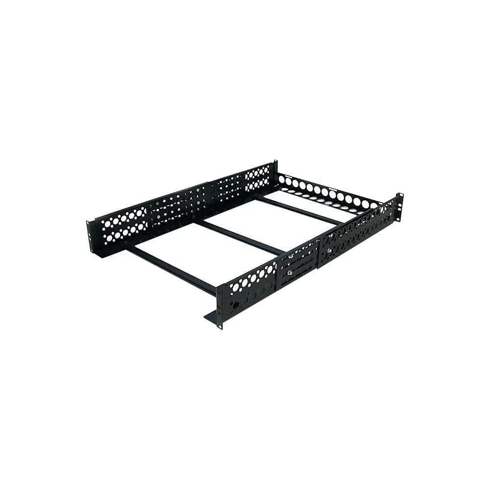StarTech 2U Fixed 19 Adjustable Depth Universal Server Rack Rails ...