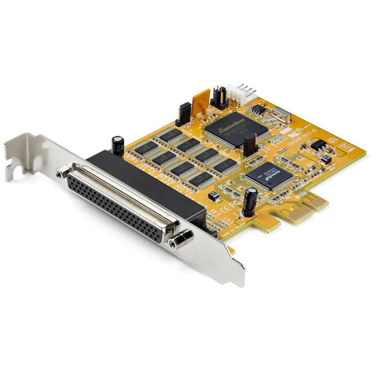StarTech 8-Port PCI Express RS232 Serial Adapter Card - PCIe RS232 Serial Card - Windows & Linux - ADYASTORE casablanca maroc