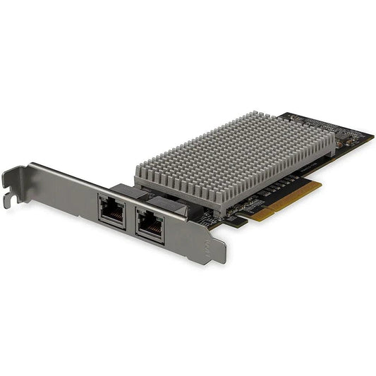 StarTech Dual-Port 10Gb PCIe Network Card with 10GBASE-T and NBASE-T (ST10GSPEXNDP) - ADYASTORE casablanca maroc