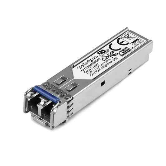 StarTech Gigabit Fiber 1000Base-LX SFP Transceiver Module, Cisco GLC-LX-SM-RGD Compatible, SM LC, 10 km (GLCLXSMRGDST) - ADYASTORE casablanca maroc