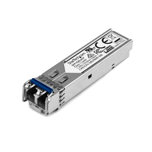 StarTech Gigabit Fiber 1000Base-LX SFP Transceiver Module, Juniper SFP-1GE-LX Compatible, SM LC, 10 km (SFP1GELXST) - ADYASTORE casablanca maroc