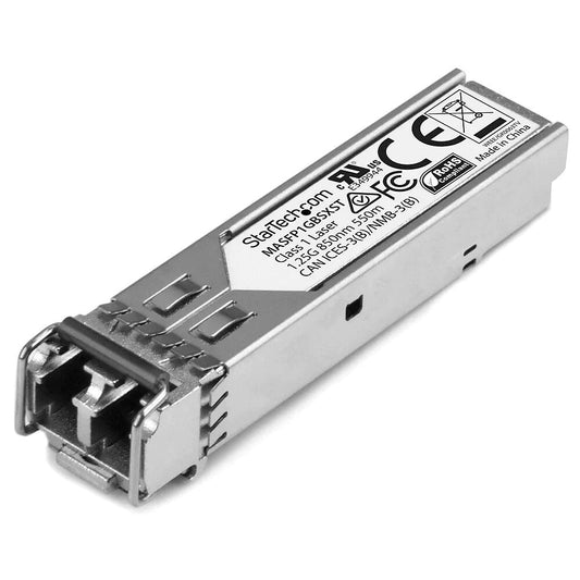 StarTech Gigabit Fiber 1000Base-SX SFP Transceiver Module, Cisco Meraki MA-SFP-1GB-SX Compatible, MM LC, 550m (MASFP1GBSXST) - ADYASTORE casablanca maroc