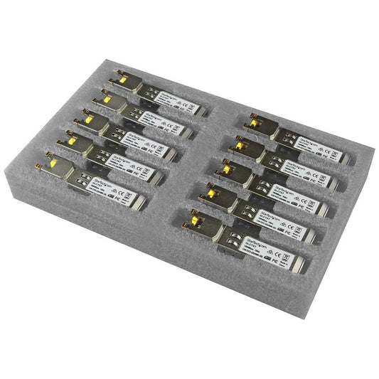 StarTech Gigabit RJ45 Copper SFP Transceiver Module, Cisco GLC-T Compatible, 10/Pack - ADYASTORE casablanca maroc