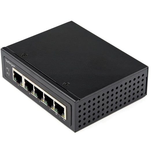 StarTech Industrial 5 Port Gigabit PoE Switch - ADYASTORE casablanca maroc