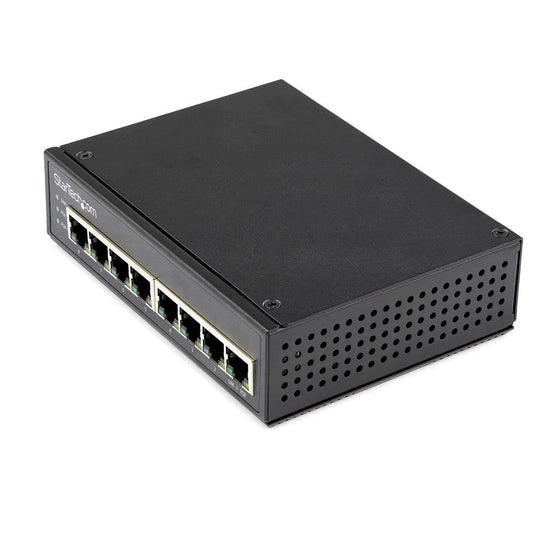 StarTech Industrial 8 Port Gigabit PoE Switch - ADYASTORE casablanca maroc
