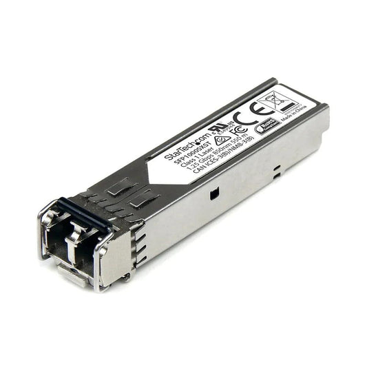 StarTech MSA Compliant Gigabit Fiber SFP Transceiver Module, 1000Base-SX, MM LC, 550 m (SFP1000SXST) - ADYASTORE casablanca maroc