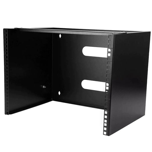 StarTech Wall-Mount Bracket for Shallow Rack-Mount Equipment, Solid Steel, 8U (WALLMOUNT8) - ADYASTORE casablanca maroc