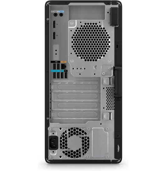 HP Z2 G9 TWR Intel Xeon i7-14700 (jusqu'à 5,4 Ghz avec la technologie Intel Turbo Maxi, 33 Mo de cache, 20 cœurs) - 16GB (1x16GB) DDR5-4800, 1TB SSD, NVIDIA T400 4GB, DVD+/-RW, Linux , Garantie 3-3-3 (A2KL9ES)