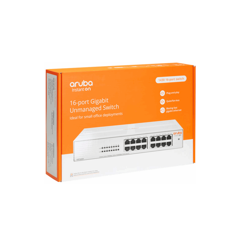 Commutateurs Aruba Instant On 1430 16G Switch (R8R47A)