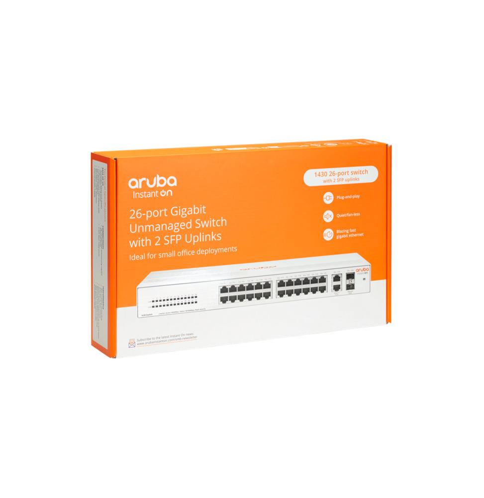 Switch Aruba Instant On 1430 26G 2SFP (R8R50A)