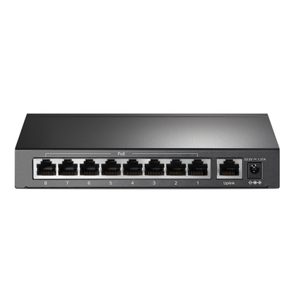 TL-SF1009P - Switch de bureau 9 ports 10/100 Mbps avec PoE + 8 ports