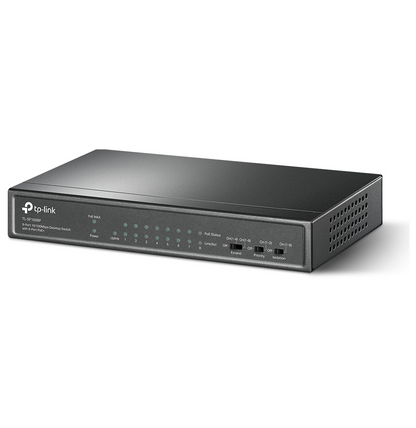 TL-SF1009P - Switch de bureau 9 ports 10/100 Mbps avec PoE + 8 ports