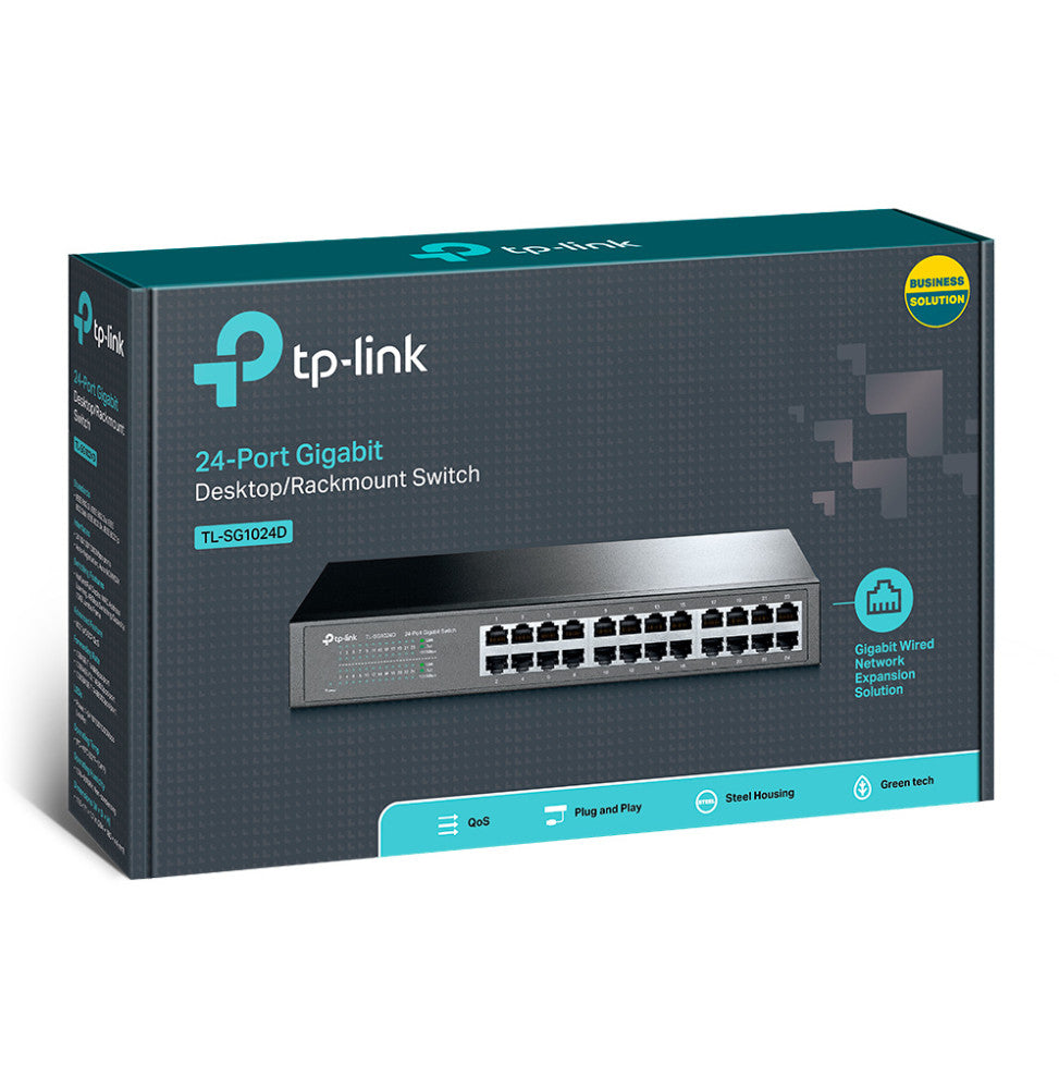 Switch de bureau TP-Link TL-SG1024D 24 ports Gigabit