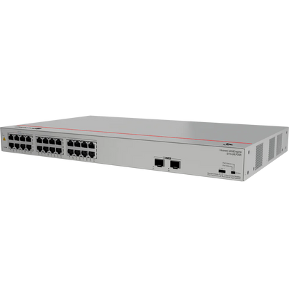 Switch Huawei S110-24LP2SR (24*10/100/1000BASE-T ports. 2*GE SFP ports. PoE+. AC power)