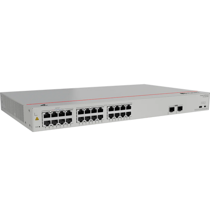 Switch Huawei S110-24LP2SR (24*10/100/1000BASE-T ports. 2*GE SFP ports. PoE+. AC power)