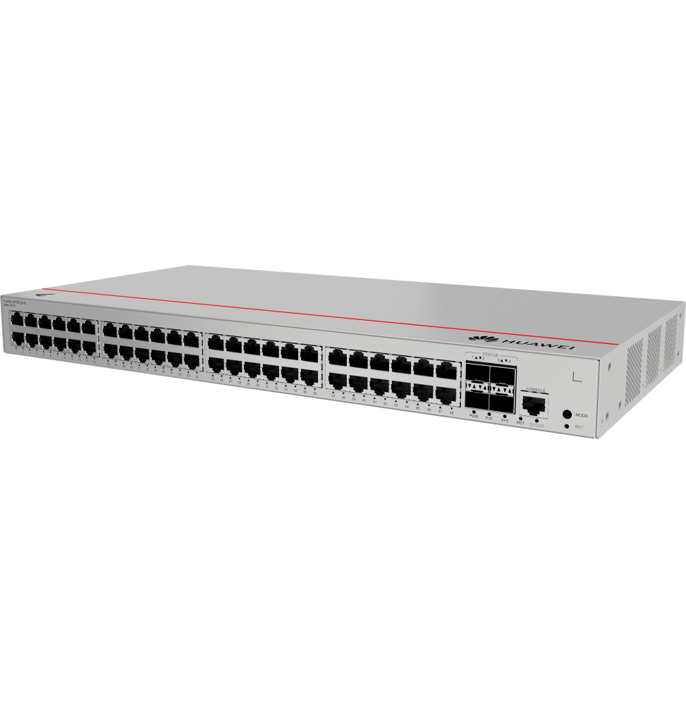 Switch HuaweiS310-48P4X(48*10/100/1000BASE-Tports(380WPoE+).4*10GESFP+ports.built-inACpower)