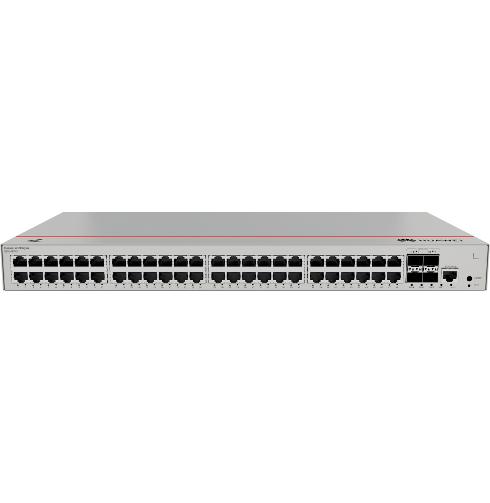 Switch HuaweiS310-48P4X(48*10/100/1000BASE-Tports(380WPoE+).4*10GESFP+ports.built-inACpower)