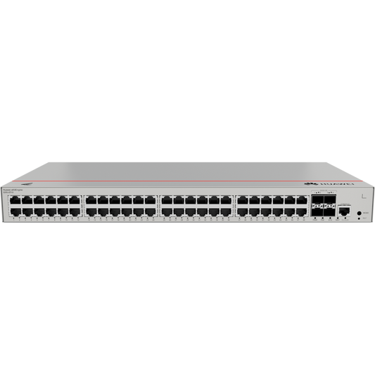 Switch HuaweiS310-48P4X(48*10/100/1000BASE-Tports(380WPoE+).4*10GESFP+ports.built-inACpower)