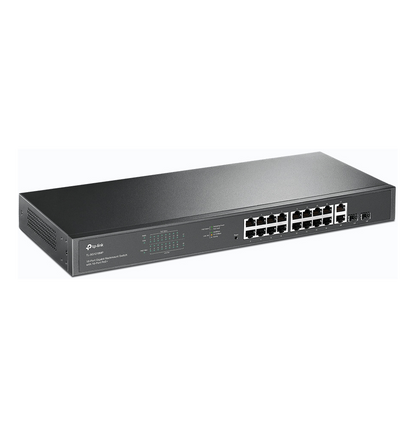 Switch 18 ports Gigabit rackable avec 16 PoE+ (TL-SG1218MP)
