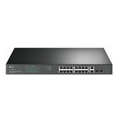 Switch 18 ports Gigabit rackable avec 16 PoE+ (TL-SG1218MP)