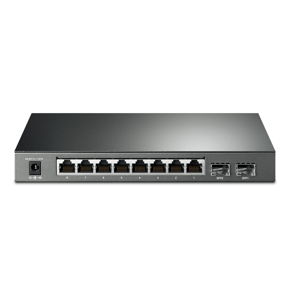 Switch TP-Link TL-SG2210P JetStream 8 ports Gigabit Smart PoE+ et 2 emplacements SFP