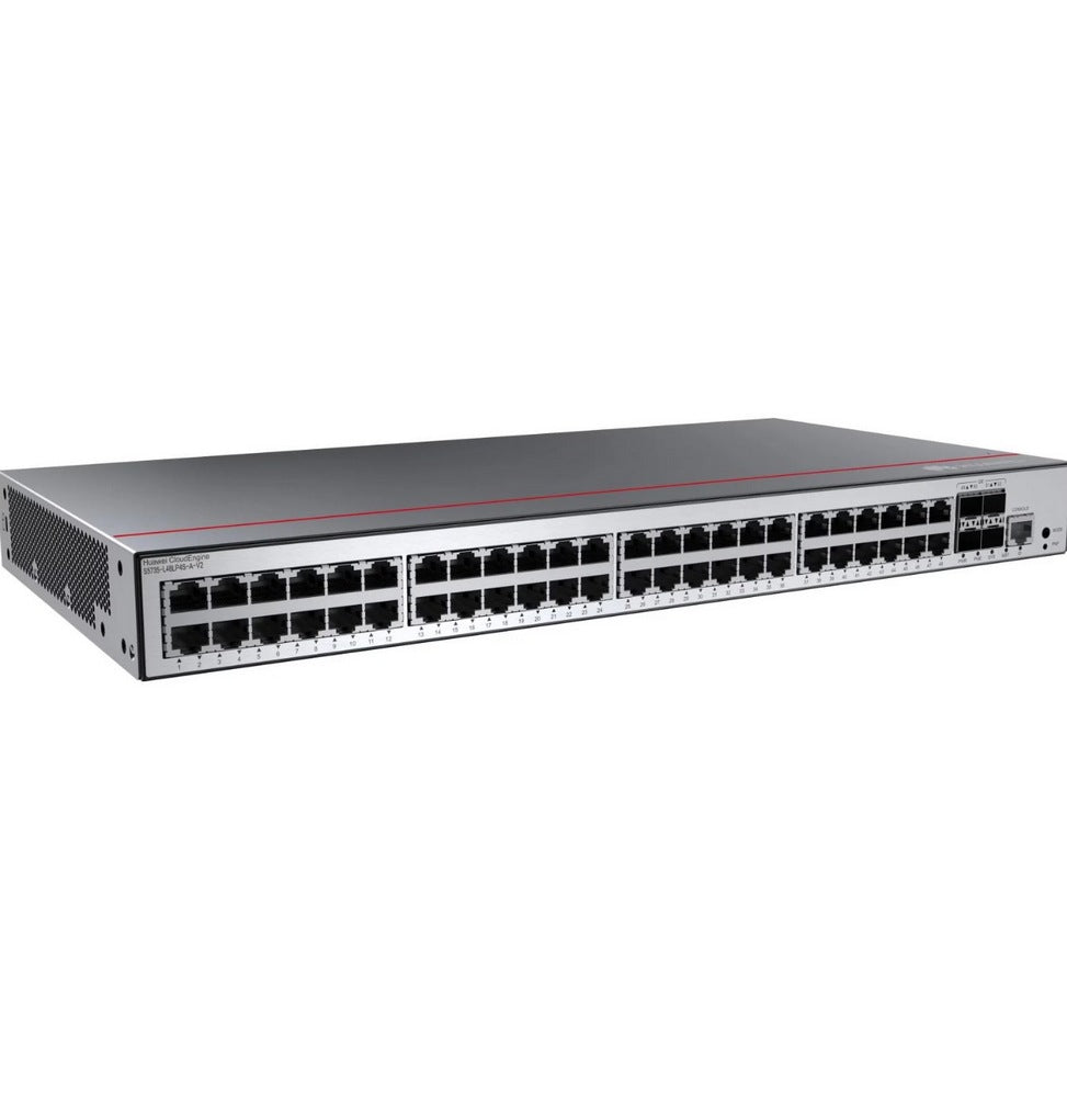 Switch Huawei S5735-L48T4XE-A-V2 (48*GE ports. 4*10GE SFP+ ports. 2*12GE stack ports. AC power)