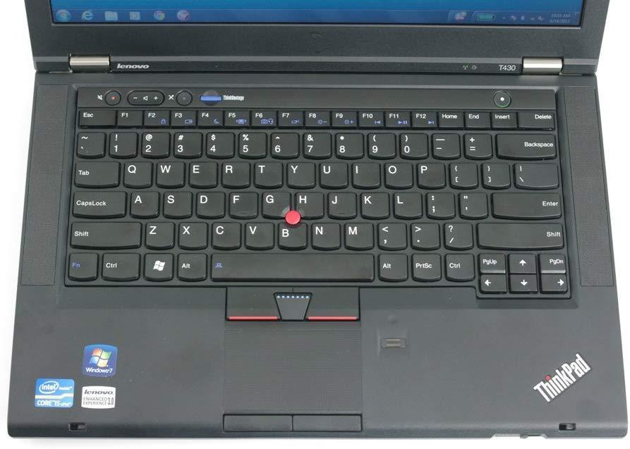 Lenovo T430s Laptop, I7-3520M CPU @ 2.5GHZ, 256ssd HDD, 8GB DDR3 RAM, DVD,  Win 10 Pro - REFURBISHED