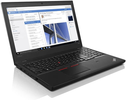 Lenovo ThinkPad T560 Notebook Laptop 15.6 FHD Display / Intel Core i5-6300U 2.4Ghz / 8GB RAM / 256GB SSD / Windows 10 Pro / Black (Renewed)