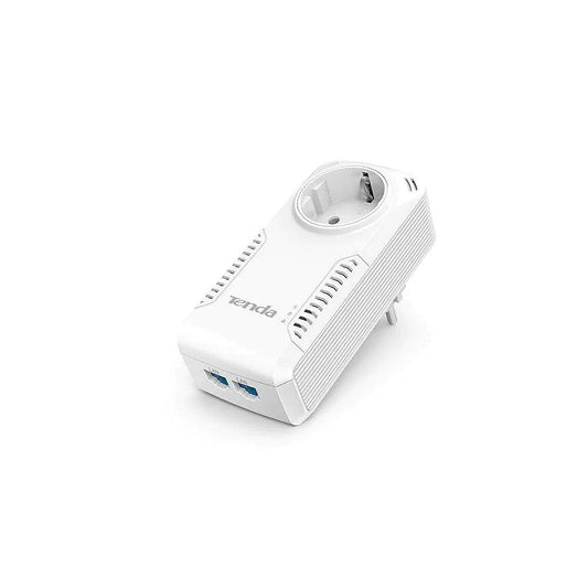 Tenda P1002P AV1000 2-Port Gigabit Powerline Adapter Kit, 2 Pack (NET-TD-P1002P) - ADYASTORE casablanca maroc