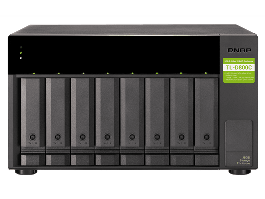 QNAP 8 Bay Desktop USB JBOD SATA Storage Expansion Enclosure