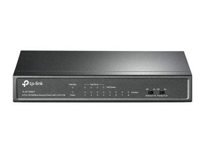 TP-Link TL-SF1008LP 4-Port PoE 41W 10/100Mbps Desktop Switch with 4-Port RJ45
