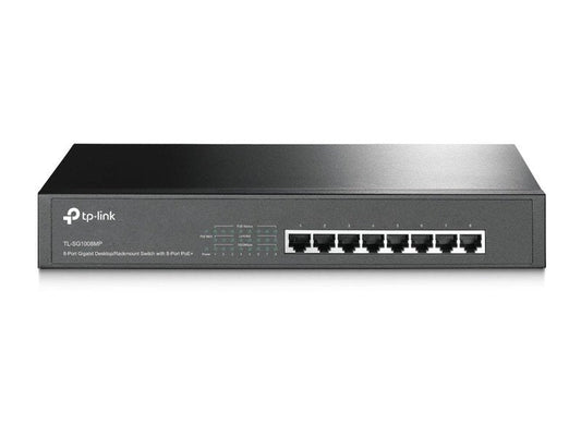 TP-Link TL-SG1008MP 8-Port PoE+ 153W Gigabit Desktop/Rackmount Switch