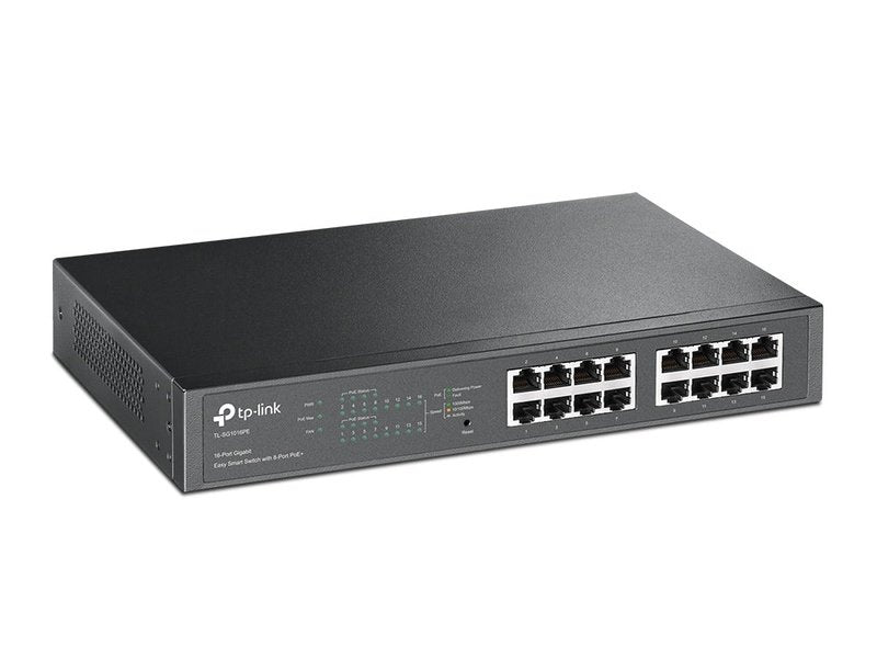 TP-Link TL-SG1016PE 8-Port PoE+ 110W Smart PoE Switch with 4-Port RJ45