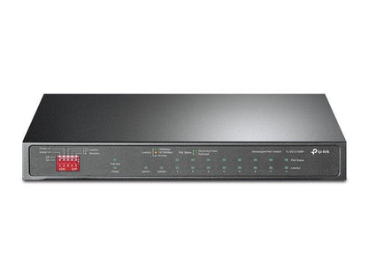 TP-Link TL-SG1210MP 8-Port PoE+ 123W Gigabit Desktop Switch with 1-Port RJ45 and 1 SFP Slots