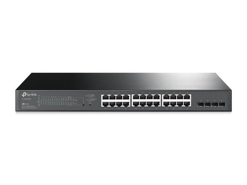 TP-Link TL-SG2428P 24-Port PoE+ 250W Gigabit Smart Switch with 4 SFP Slots