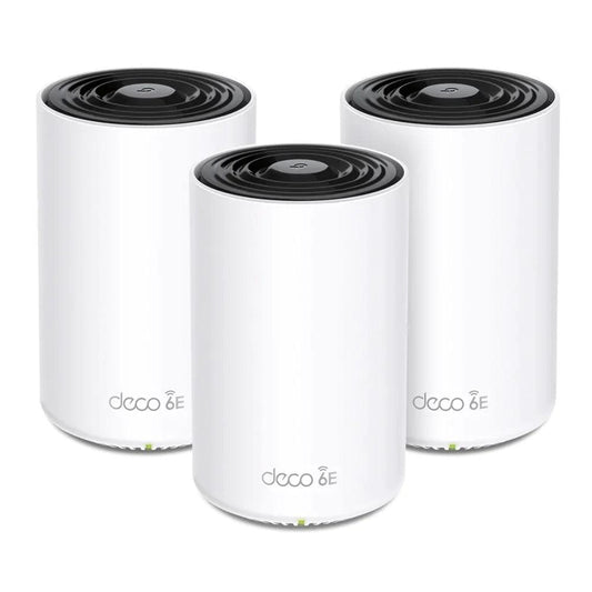 TP-Link Deco XE75 Pro AXE5400 Tri-Band Mesh Wi-Fi 6E System - White - 3 Pack - ADYASTORE casablanca maroc