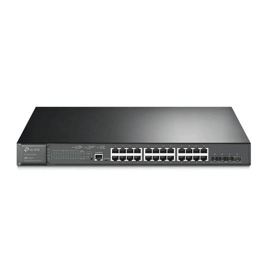 TP-Link JetStream TL-SG3428XMP Ethernet Switch - Black - ADYASTORE casablanca maroc