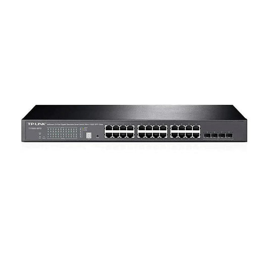 TP-Link T1700G-28TQ JetStream 24-Port Gigabit Stackable Smart Switch - ADYASTORE casablanca maroc