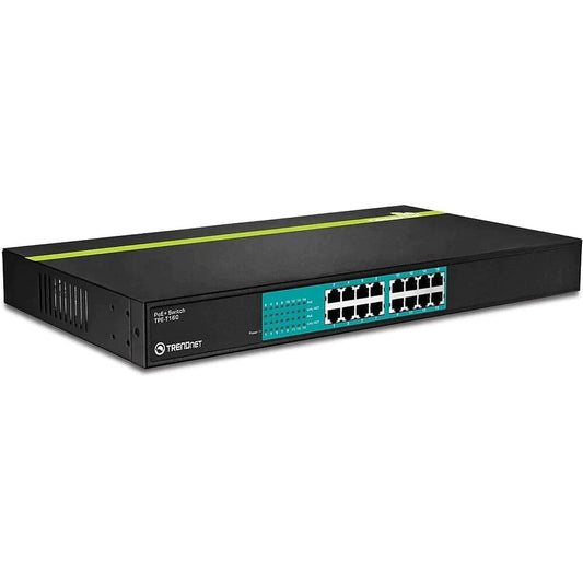 TRENDnet 16-Port 30 Watt 10/100Mbps PoEPlus Switch - ADYASTORE casablanca maroc
