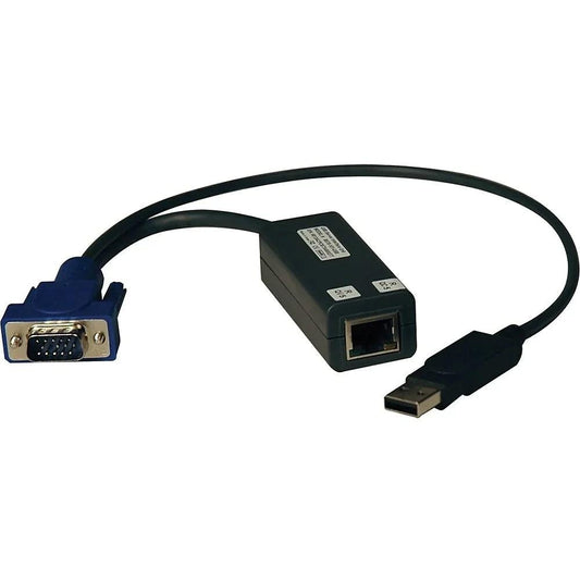 Tripp Lite KVM Switch Accessories, NetCommander USB Server Interface Unit (SIU), 8Pack, 1 Computer(s), (B078-101-USB-8) - ADYASTORE casablanca maroc