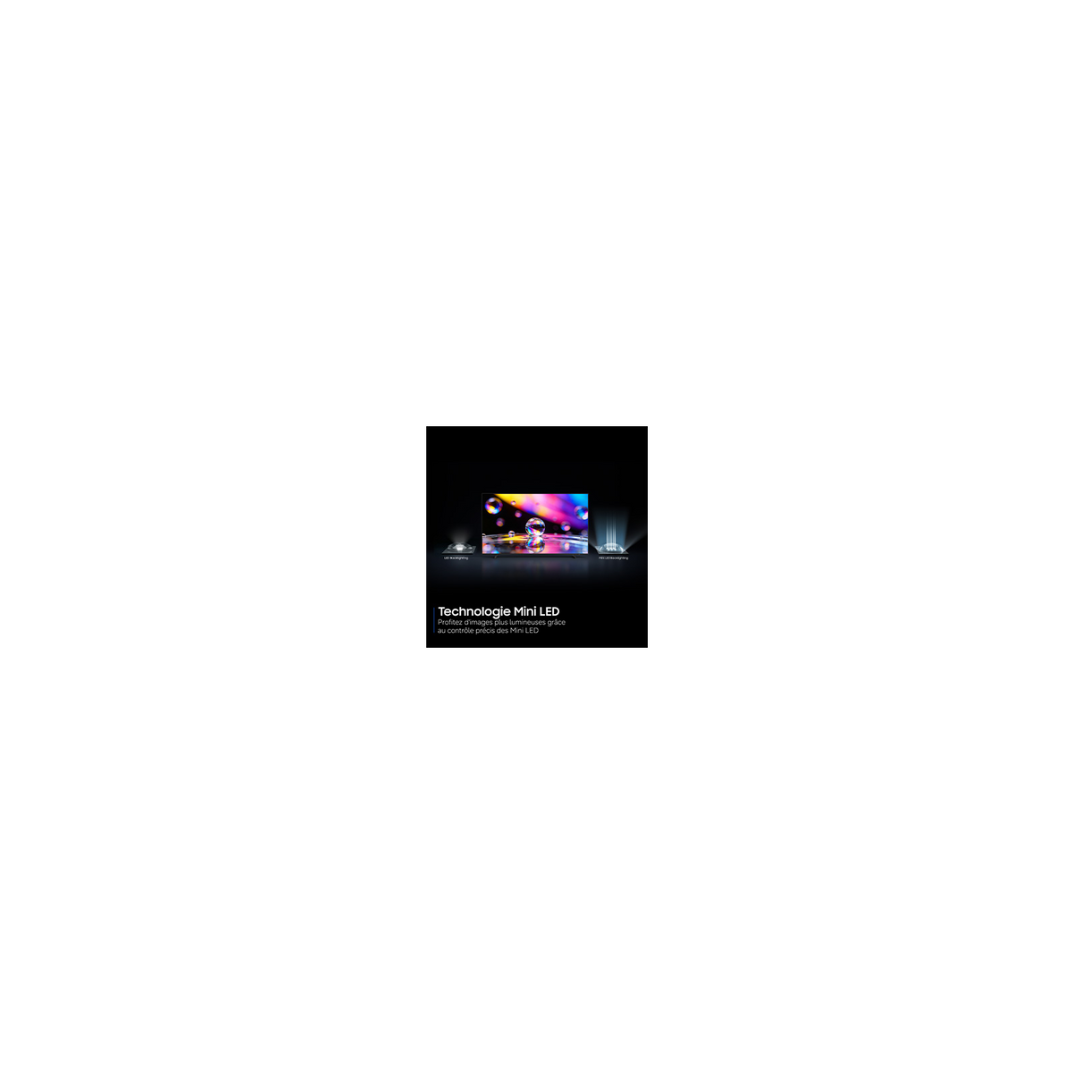 Samsung M70H — Smart TV 65 pouces Mini LED 4K