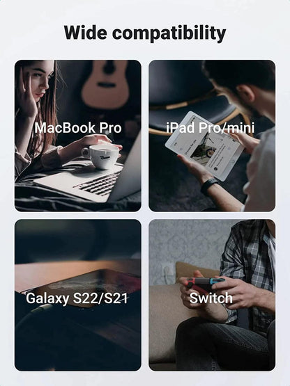 UGREEN 2 Pack USB C to USB C Charger Cable 100W 65W Power Delivery - ADYASTORE casablanca maroc