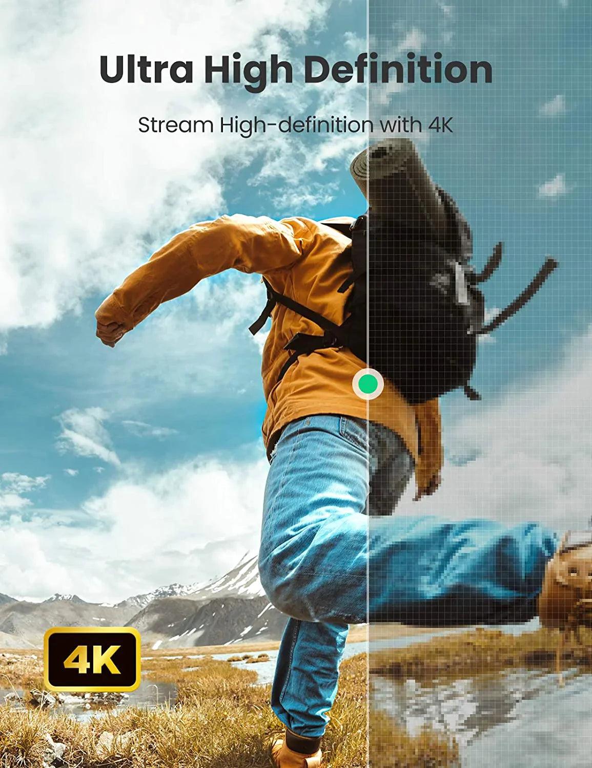 Ugreen 4K 60Hz Micro HDMI 2.0 to HDMI Cable - ADYASTORE casablanca maroc