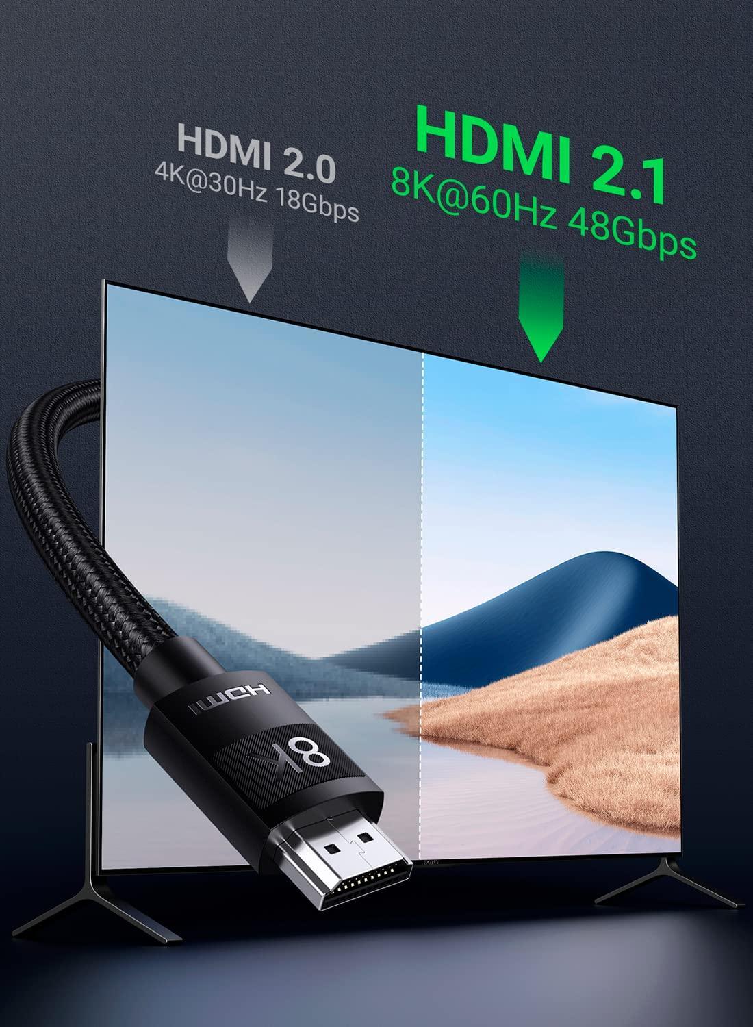 Ugreen HDMI 2.1 Cable - ADYASTORE casablanca maroc
