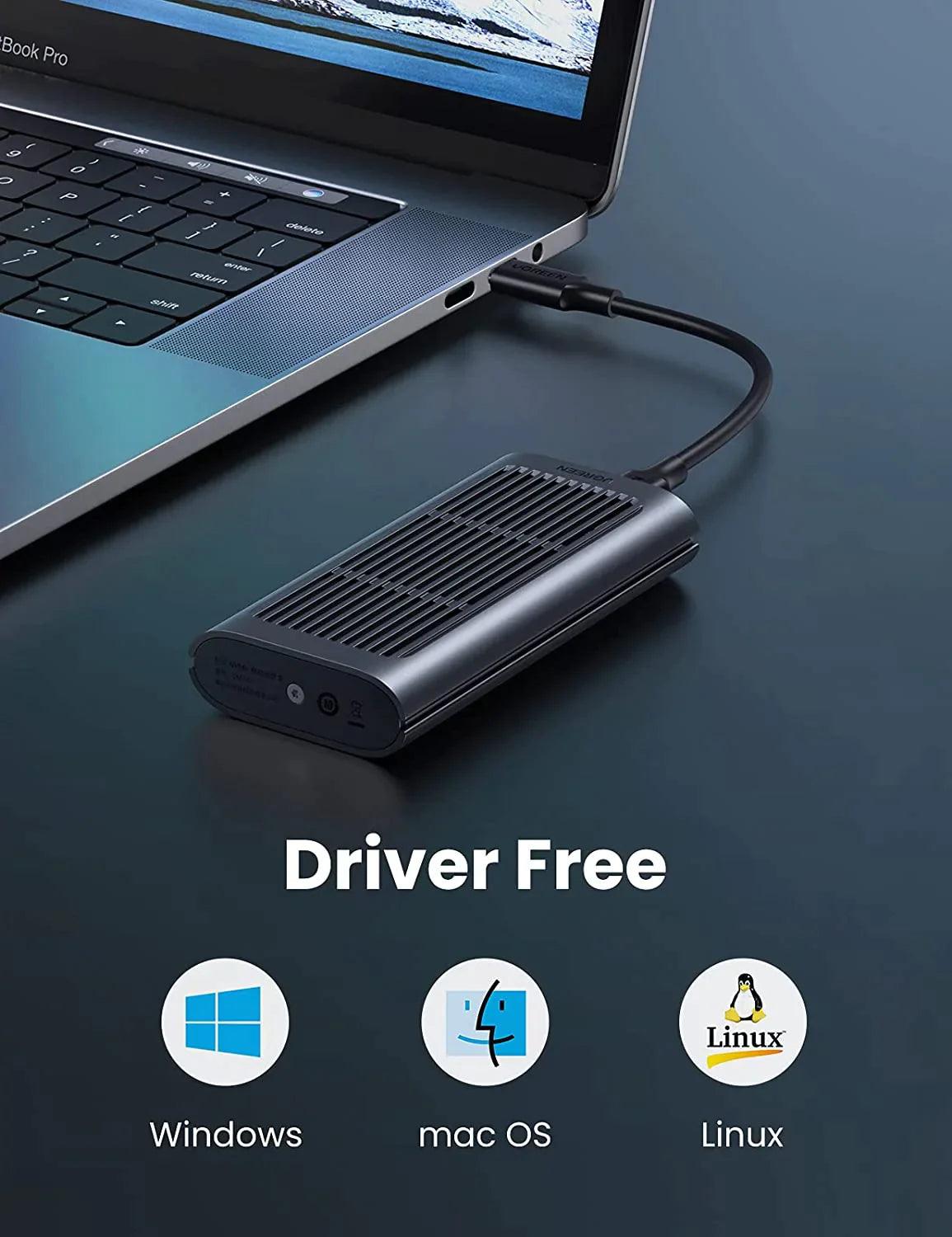 UGREEN M.2 NVMe SSD Enclosure Adapter - ADYASTORE casablanca maroc